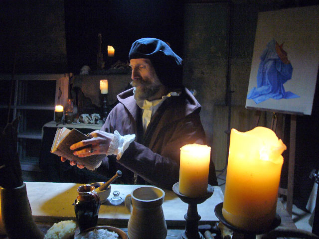 Maloviere as Leonardo da Vinci - The Da Vinci Shroud ~ Revealed (Channel 5 TV)