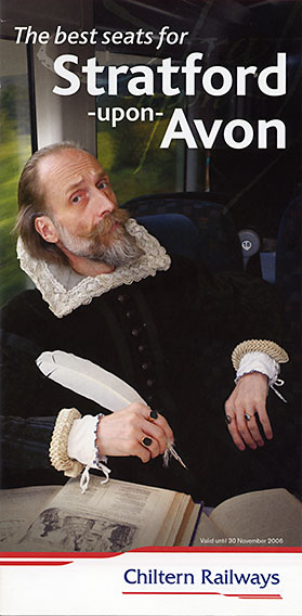 Maloviere as Shakespeare for Chiltern Railways to Stratford-upon-Avon